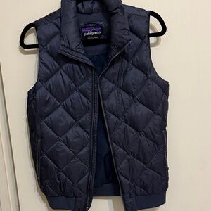 Patagonia Navy Quilted Vest
